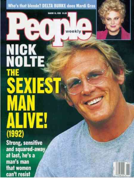 Nick featuring in the People Magazine